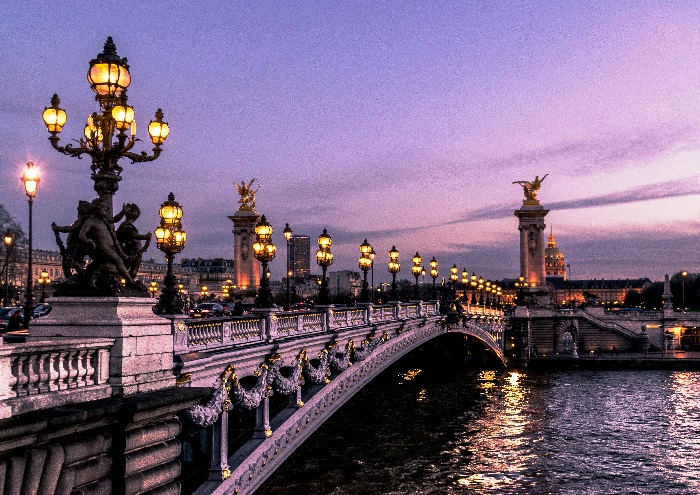 Bridge alexandre III paris
