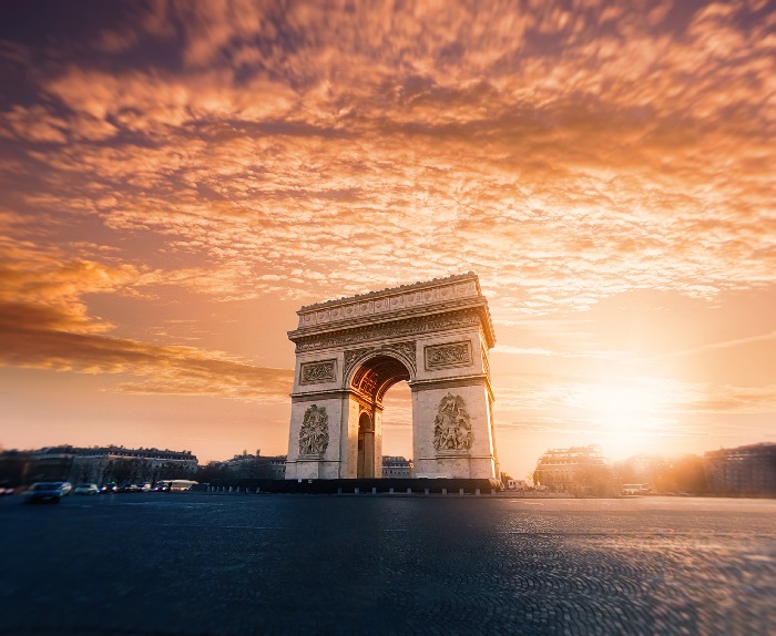 Arc de triumph paris